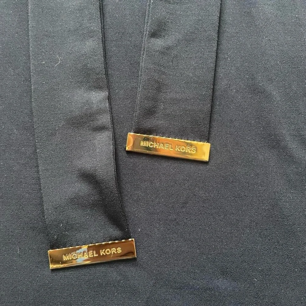 Michael Kors Tie Neck Blouse Navy Women’s‎ size S